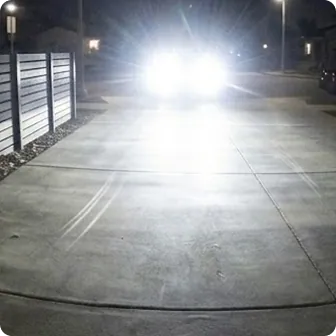 Car headlights ignored