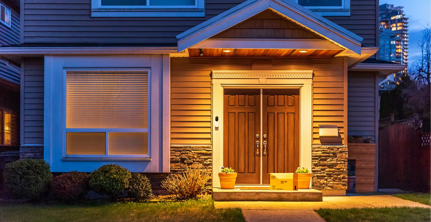 House Doorbell View