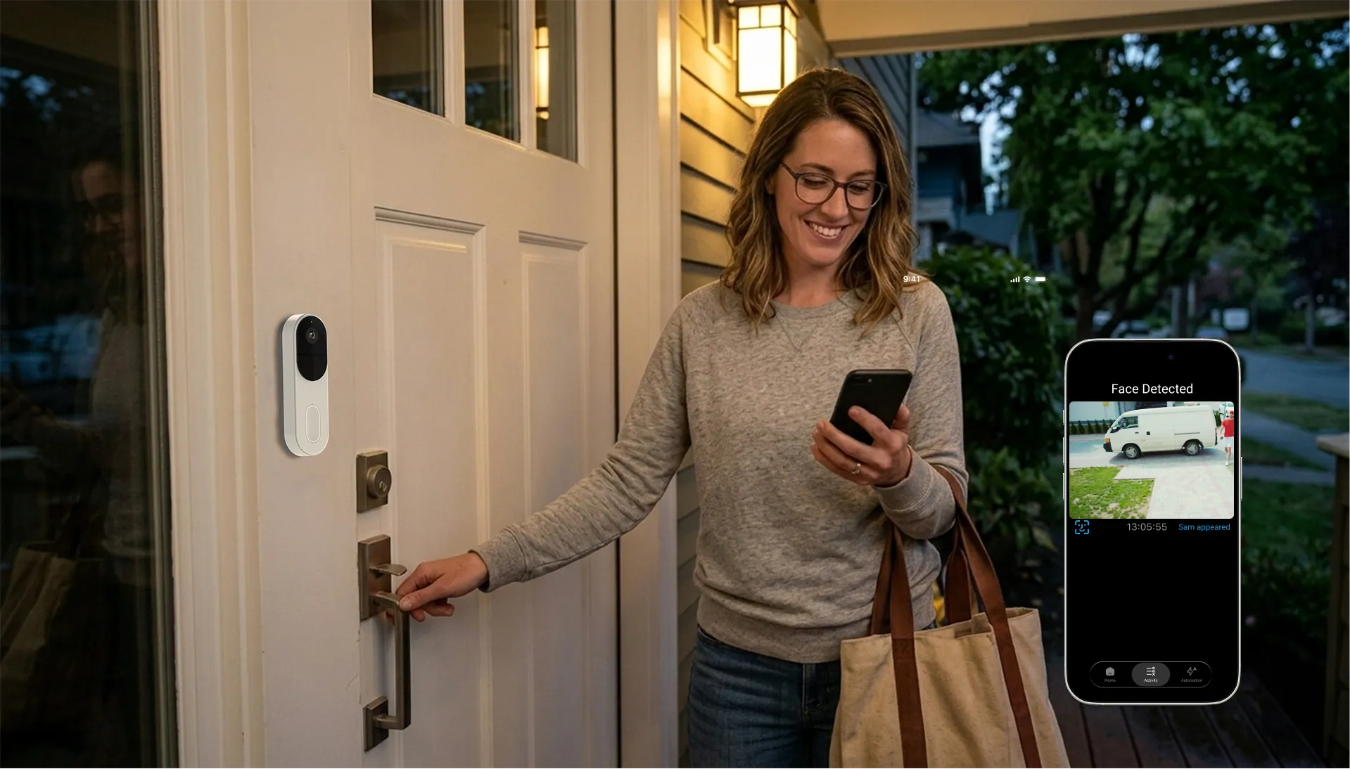 2K Doorbell Video