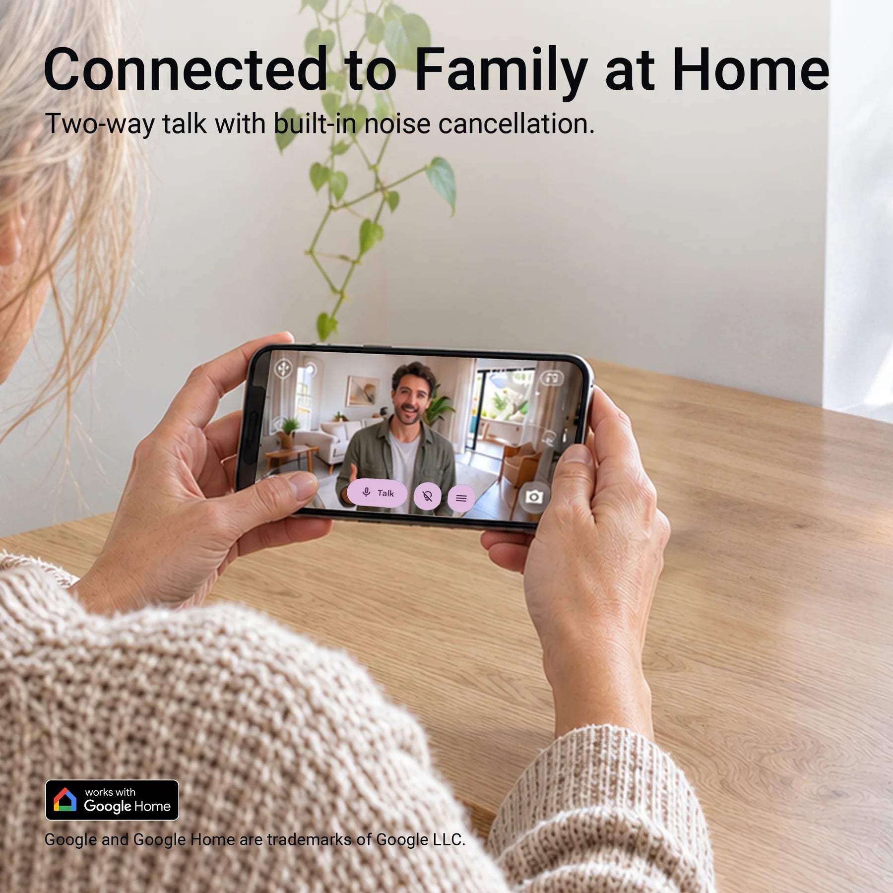 Connected to Family at Home